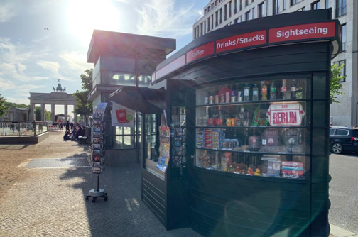 Kiosk am Brandenburger Tor